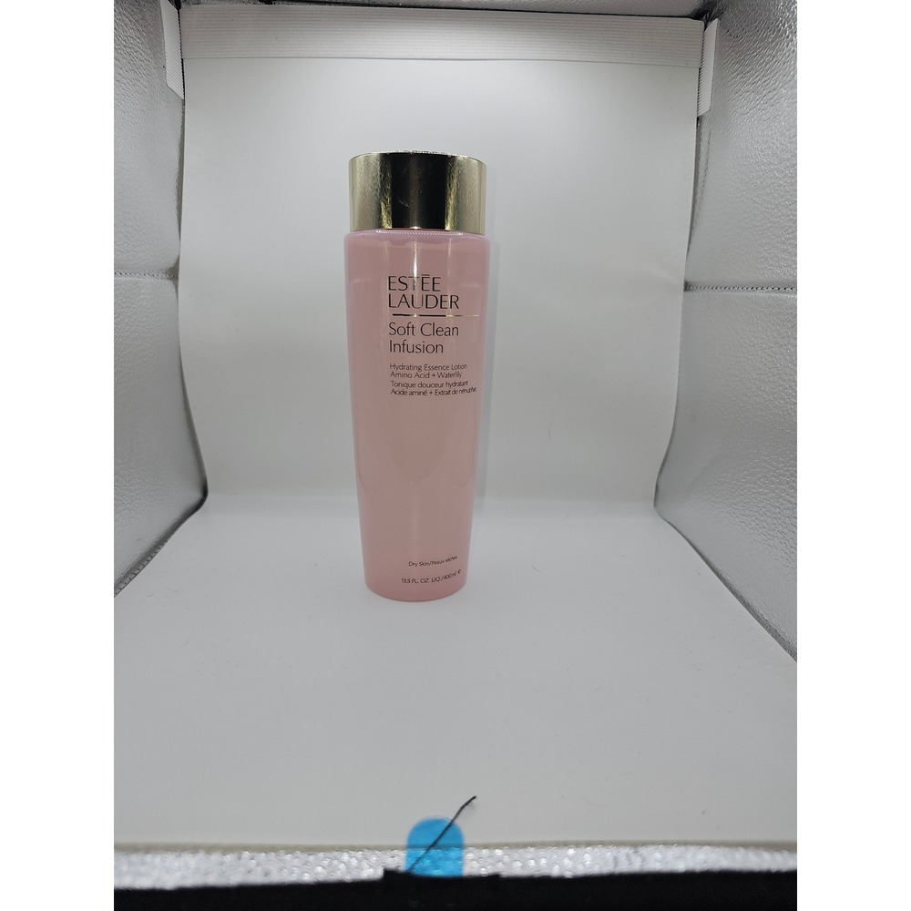 Estee Lauder Soft Clean Infusion Hydrating Essence Lotion Dry Skin 13.5oz 400ml